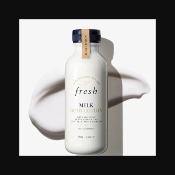 Fresh Milk Body Lotion Plant based milks TWO 2.5oz bottles NEW sealed - Picture 2 of 4